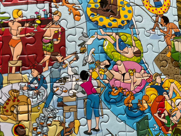 Jokesaws: Trouble in Paradise 1000 Piece Jigsaw Puzzle | Gibsons USA