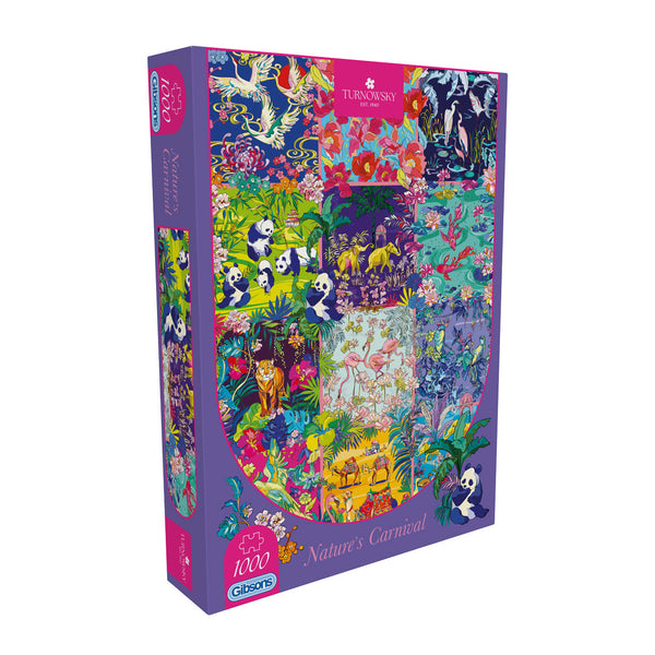 HoT Nature's Carnival 1000 Piece Jigsaw Puzzle by Gibsons – Gibsons US