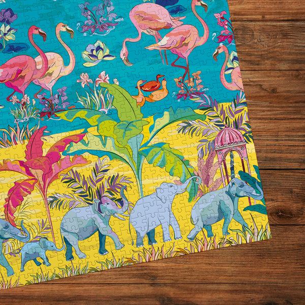 HoT Tropical Oasis 1000 Piece Jigsaw Puzzle for Adults by Gibsons