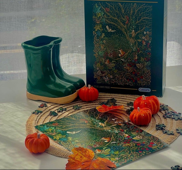 The Art File Secret Garden 1000 Piece Jigsaw Puzzle | Gibsons USA