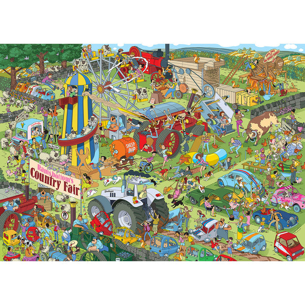 Jokesaws: Trouble in Paradise 1000 Piece Jigsaw Puzzle | Gibsons USA