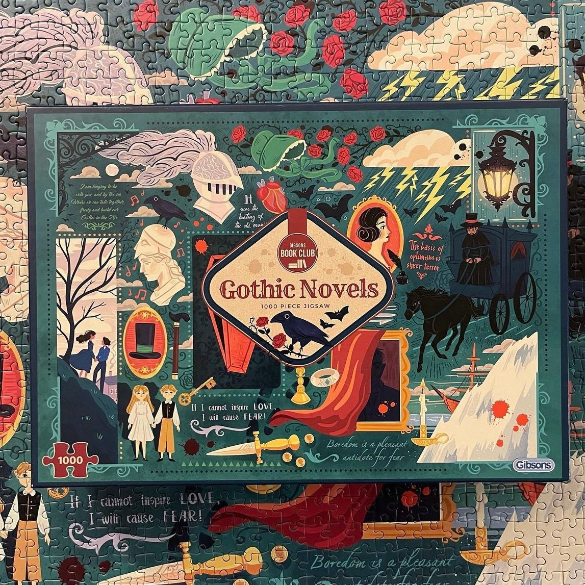 Book Club: Gothic Novels 1000 Piece Jigsaw Puzzle – Gibsons US