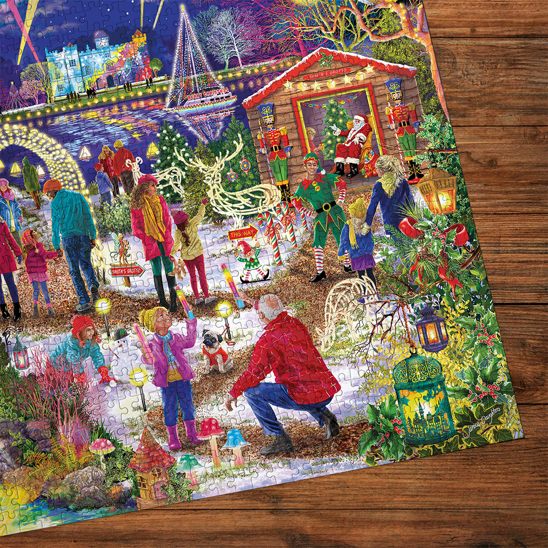 Enchanted Christmas Limited Edition 1000 Piece Jigsaw Puzzle