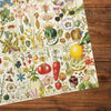 Gibsons RHS Botanical Bliss | 1000 Piece Jigsaw Puzzle cropped on wooden table