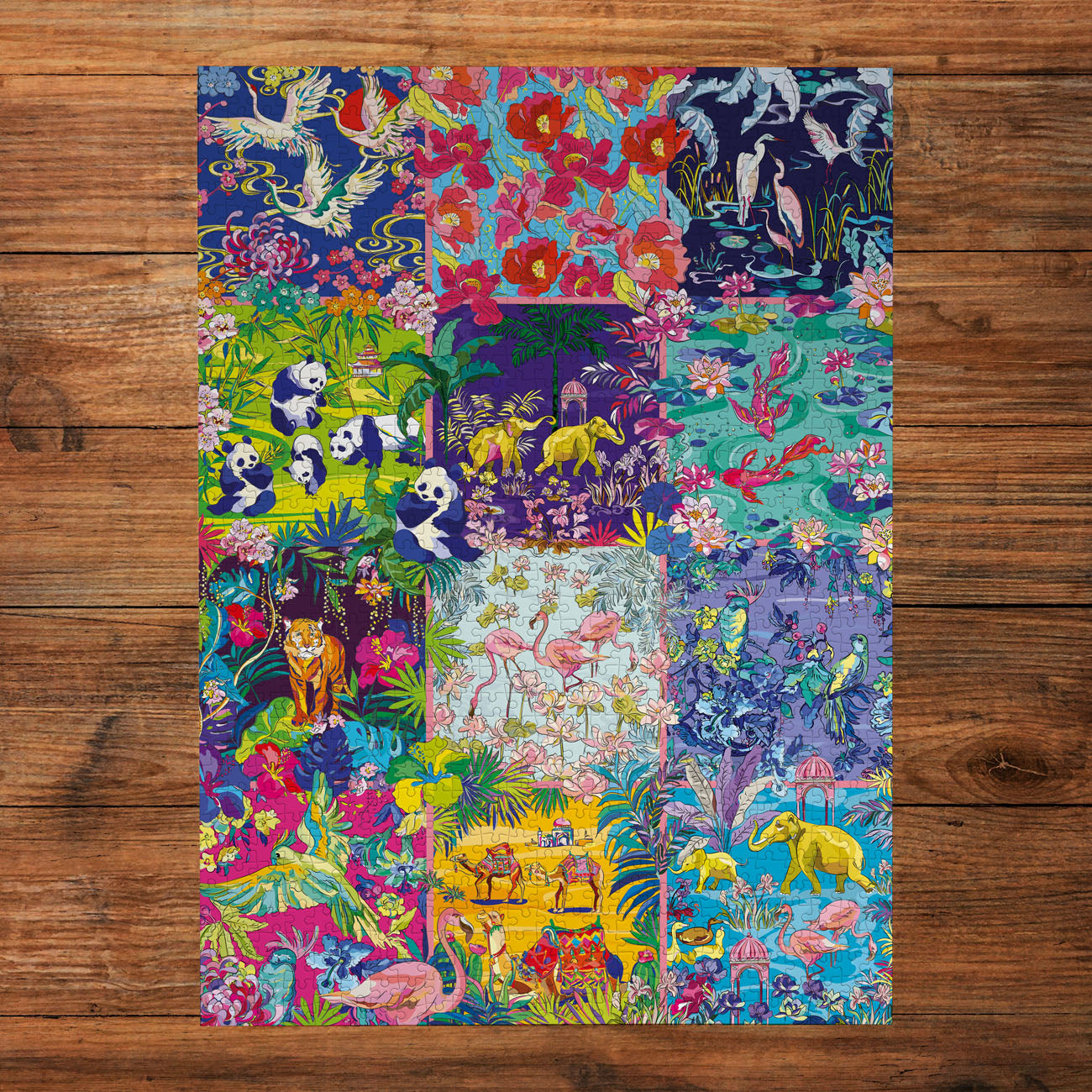 HoT Nature's Carnival 1000 Piece Jigsaw Puzzle by Gibsons – Gibsons US