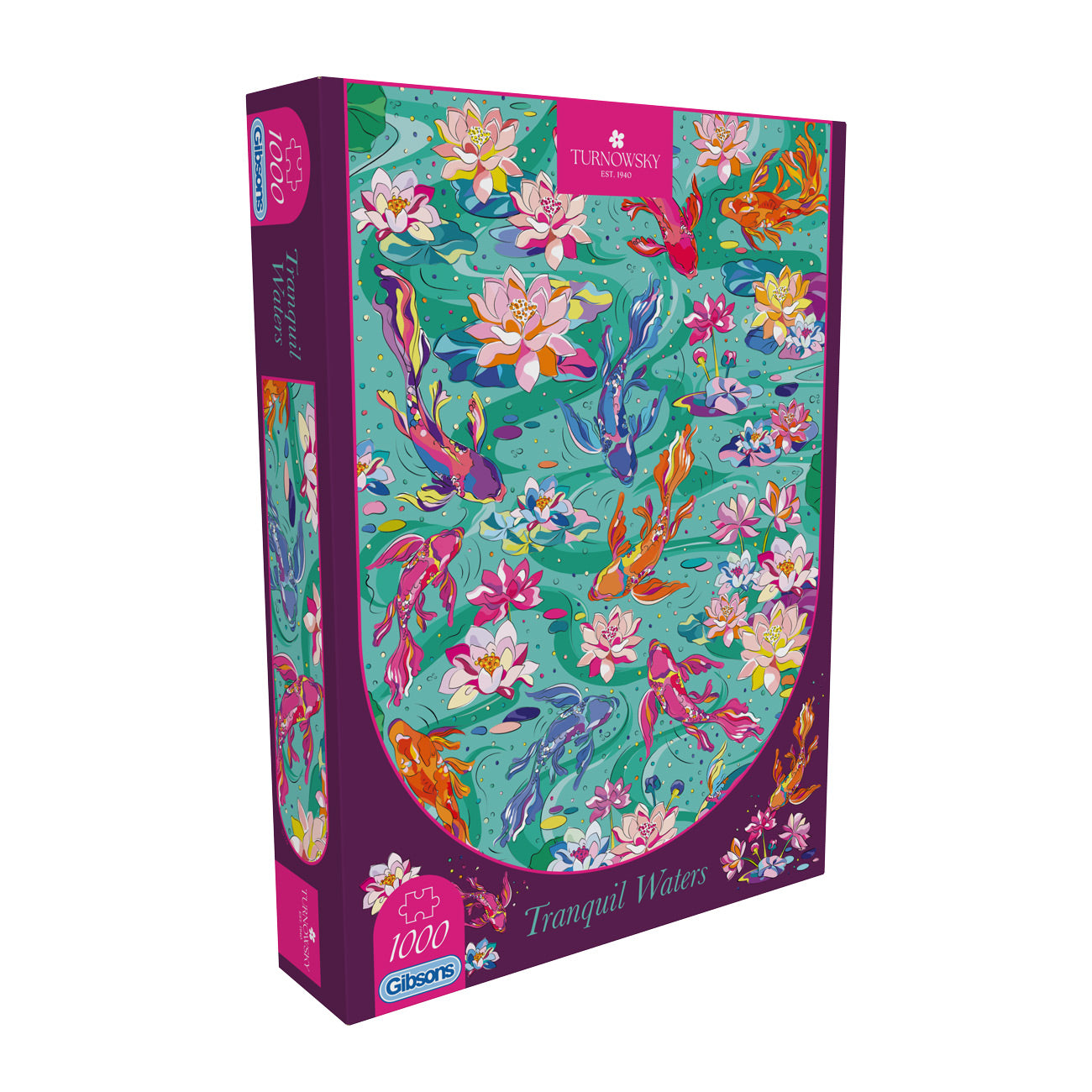 Gibsons Games Puzzle Da 1000 Pezzi 'The Boating Lake', Sostenibile Con Tavola Riciclata, Regalo Adulti