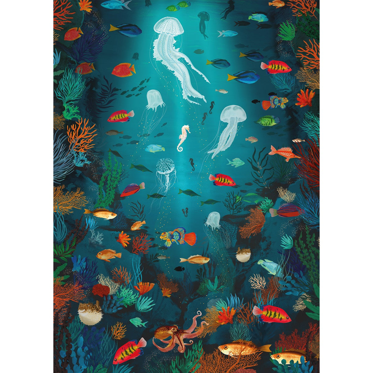 The Art File: Underwater World 1000 Piece Jigsaw Puzzle – Gibsons US