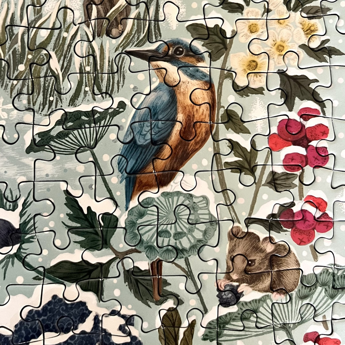 The Art File: Frosted River 1000 Piece Jigsaw Puzzle – Gibsons US