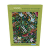 Gibsons The Art File Winged Wonders 1000 Piece Jigsaw Puzzle in special retail box front view