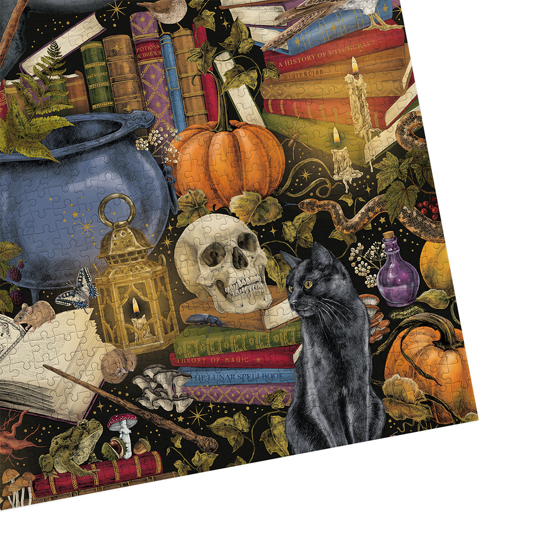 Gibsons The Art File Witchcraft 1000 Piece Halloween Spooky Jigsaw