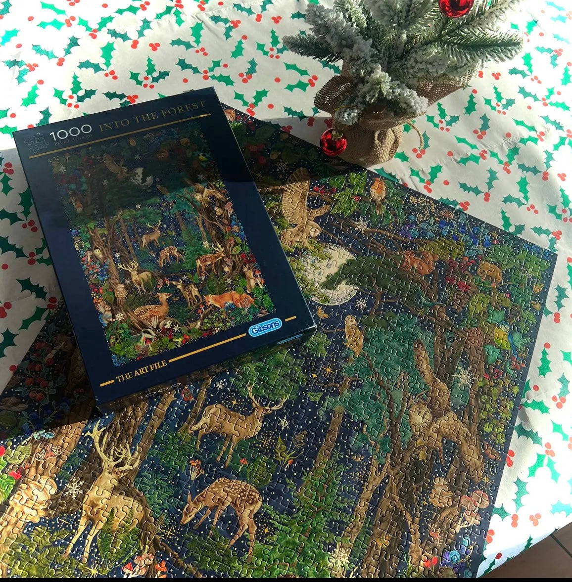 The Art File Into The Forest 1000 Piece Jigsaw Puzzle | Gibsons USA