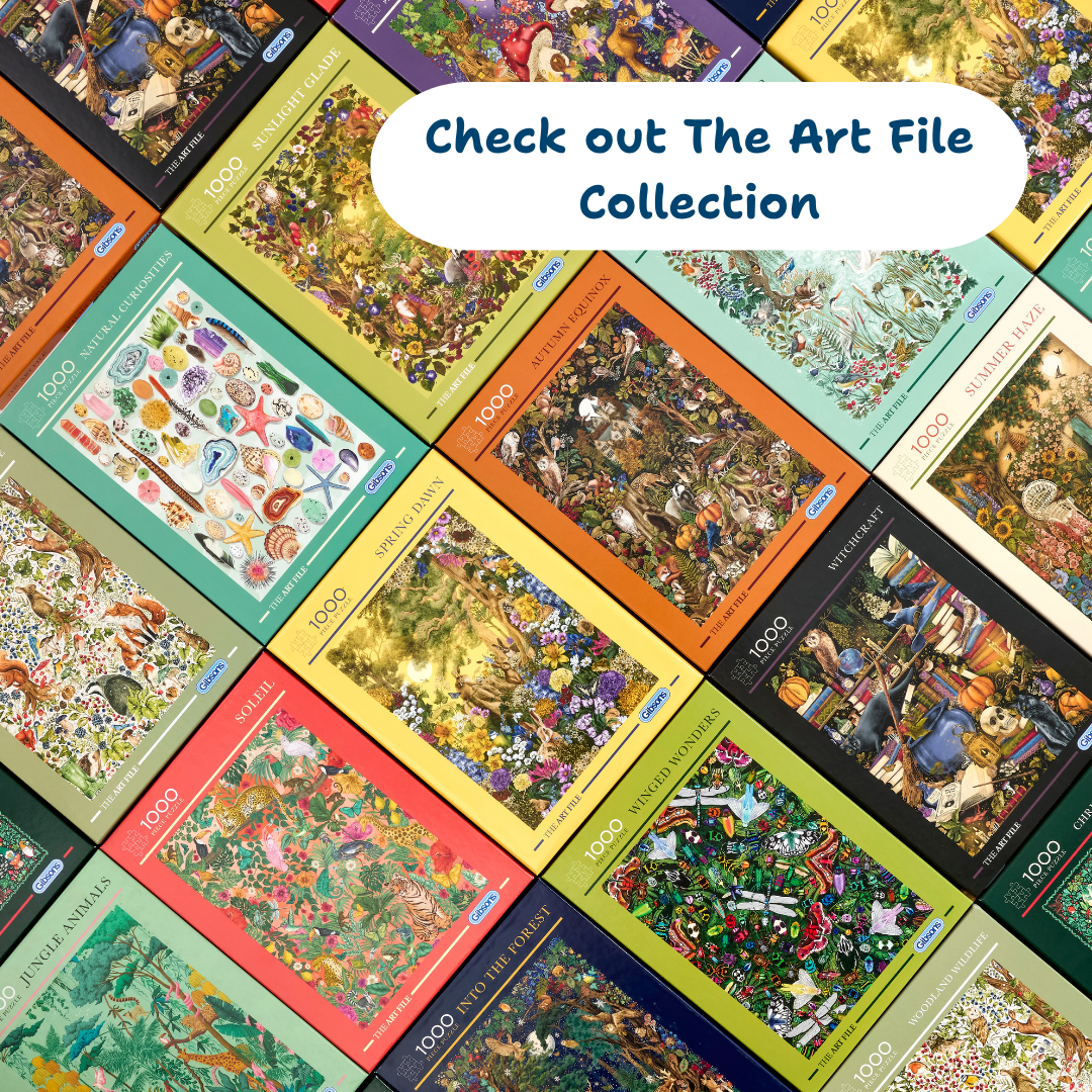 Gibsons Sakura Heights The Art File 1000 Piece Jigsaw Puzzle for