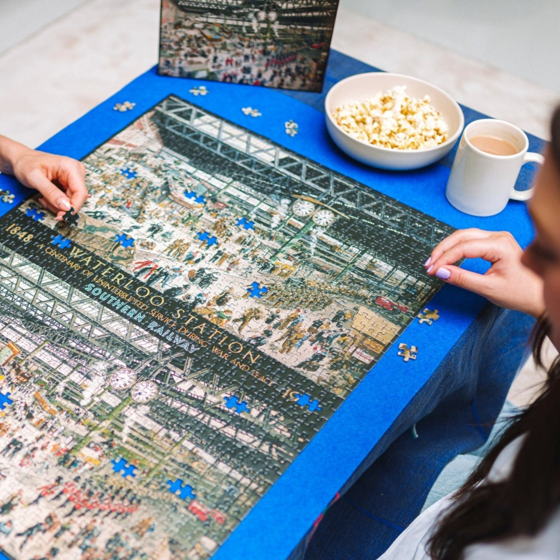 Waterloo Station 1000 Piece Jigsaw Puzzle | Gibsons USA